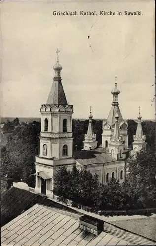 Ak Suwałki Suwalki Suwalken Ostpreußen, Griechisch Katholische Kirche