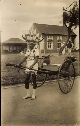 Ak Durban Südafrika, Rikscha