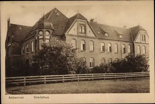 Ak Aabenraa Apenrade Dänemark, Kredshus, Blick auf ein Gebäude