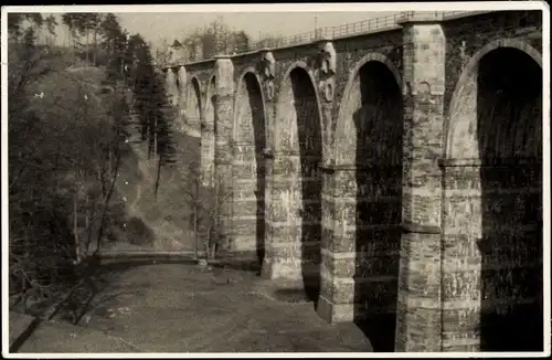 Foto Ak Plauen im Vogtland, Brückenbögen