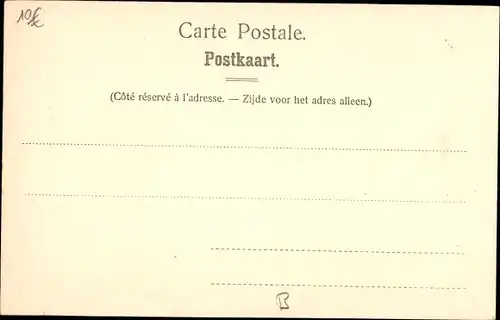 Ak Bruxelles Brüssel, Porte de Hal, vue de la chaussee de Waterloo