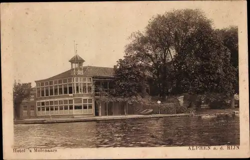 Ak Alphen aan den Rijn Südholland, Hotel 's Molenaars