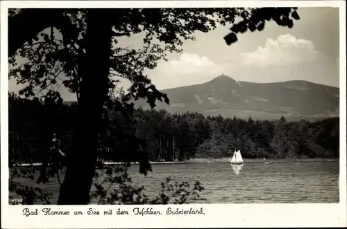 Ak Hamr na Jezeře Hammer am See Region Reichenberg, Hammersee, Jeschken