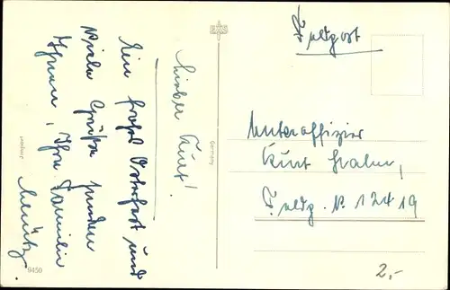 Ak Musizierende Maikäfer, Birke