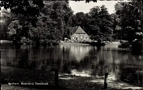 Ak Arnhem Gelderland Niederlande, Boerderij Sonsbeek