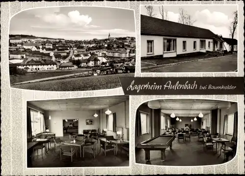 Ak Aulenbach Baumholder im Westrich, Truppenübungsplatz Baumholder, Lagerheim Aulenbach