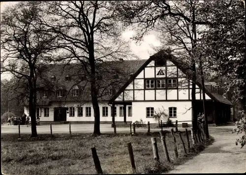 Ak Ratingen Nordrhein Westfalen, Jugendherberge, Außenansicht