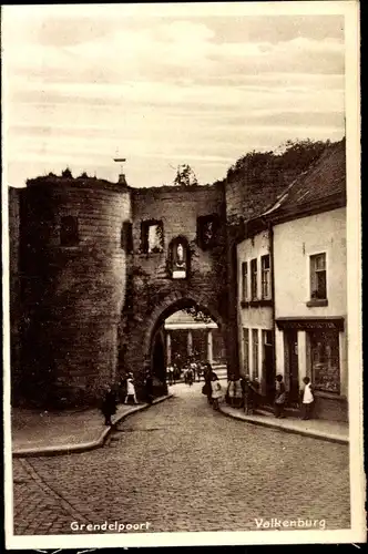 Ak Valkenburg Limburg Niederlande, Grendelpoort