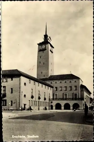 Ak Enschede Overijssel Niederlande, Stadhuis