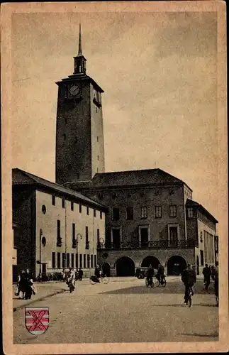 Ak Enschede Overijssel Niederlande, Stadhuis