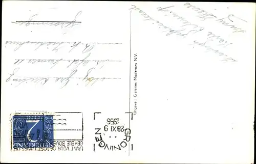 Ak Groningen Niederlande, Toegangspoort Prinsenhof