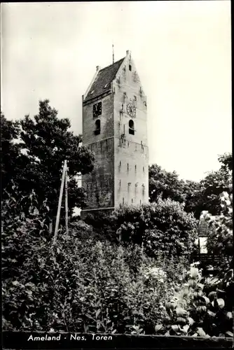 Ak Nes Ameland Friesland Niederlande, Toren