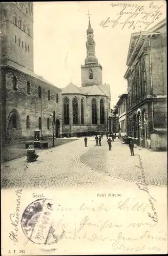 Ak Soest in Westfalen, Petri Kirche