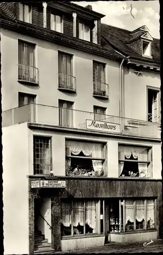 Ak Cochem an der Mosel, Gasthaus Moselhaus Pension, Außenansicht