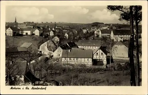 Ak Mohorn Wilsdruff Sachsen, Niederdorf