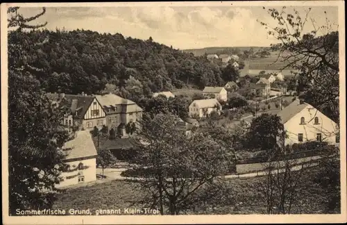 Ak Grund Mohorn Wilsdruff Sachsen, Sommerfrische, Hotel Zu den Linden