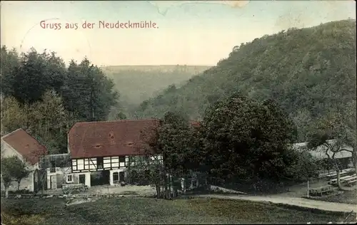 Ak Wilsdruff in Sachsen, Neudeckmühle