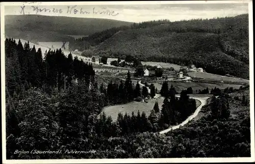 Ak Brilon im Sauerland, Pulvermühle