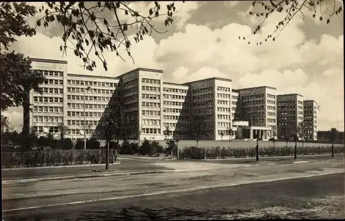 Ak Frankfurt am Main, Verwaltungsgebäude Grüneburgplatz, I.G. Farbenindustrie AG