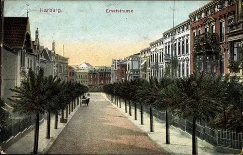 Ak Hamburg Harburg, Ernststraße