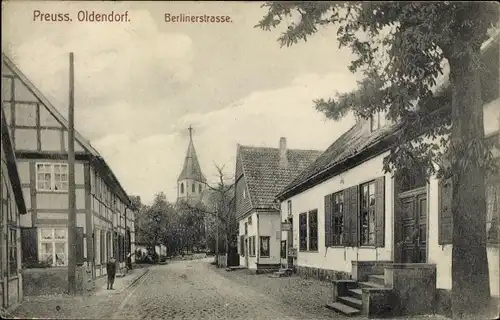 Ak Preußisch Oldendorf in Westfalen, Berlinerstraße