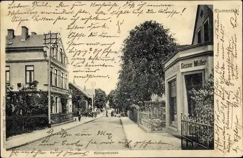 Ak Blumenthal Bremen, Mühlenstraße, Kolonialwarenhandlung