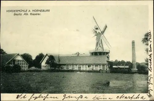 Ak Horneburg im Alten Land, Vordermühle