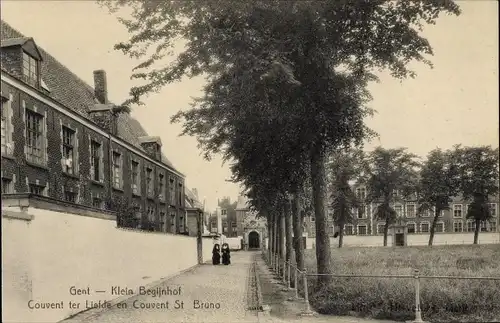 Ak Gand Gent Ostflandern, Klein Begijnhof, Couvent St Bruno