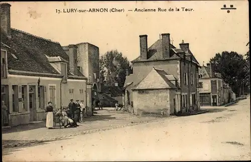 Ak Lury sur Arnon Cher, Ancienne Rue de la Tour