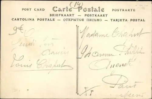 Ak Lisieux Calvados, La Rue Fournet