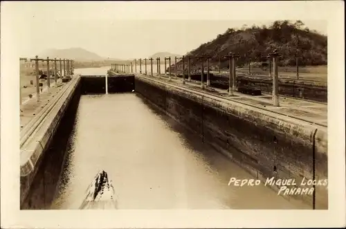 Ak Panamakanal Panama, Pedro Miguel Locks
