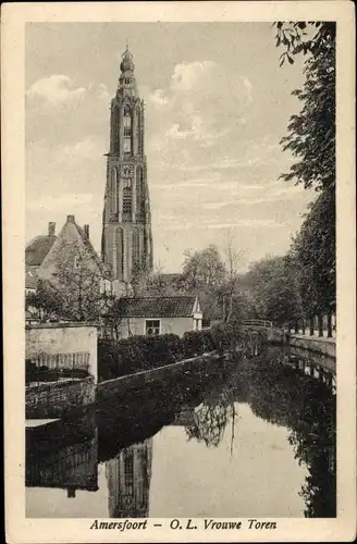 Ak Amersfoort Utrecht Niederlande, Onze-Lieve-Vrouwetoren