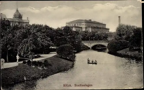 Ak Riga Lettland, Stadtanlagen