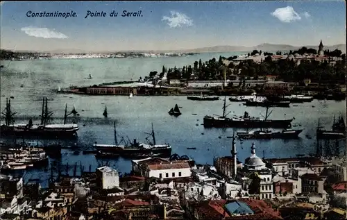 Ak Konstantinopel Istanbul Türkei, Pointe du Serail