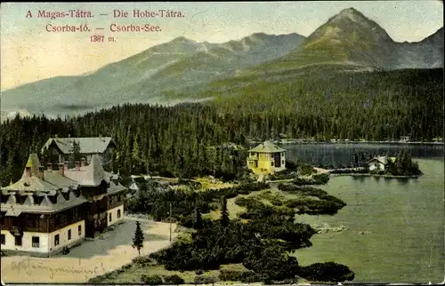 Ak Hohe Tatra Polen, Csorba See