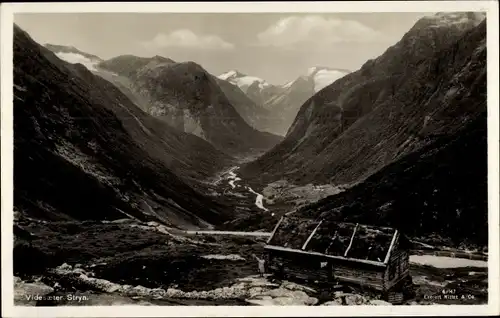 Ak Loen Stryn Norwegen, Videsaeter, Berglandschaft