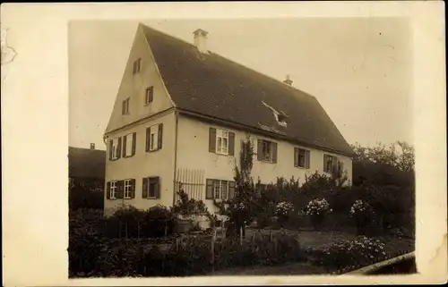 Foto Ak Wain in Württemberg, Blick auf ein Wohnhaus