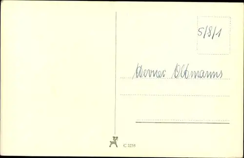 Ak Schauspieler Josef Sieber, Portrait