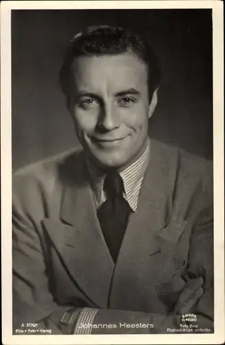 Ak Schauspieler Johannes Heesters, Portrait, Bavaria Film A 3570/1