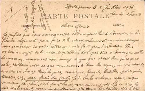 Ak Mostaganem  Algerien, Vue Generale