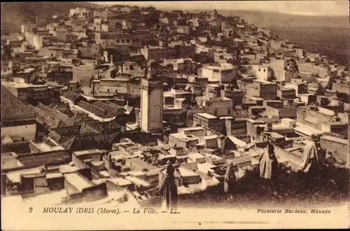 Ak Moulay Idris Marokko, La Ville, Minarett