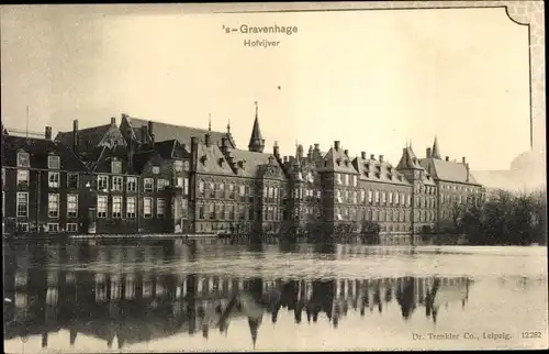 Ak 's Gravenhage Den Haag Südholland, Hofvijver