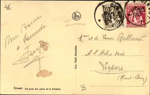 Ak Dinant Wallonien Namur, Citadelle