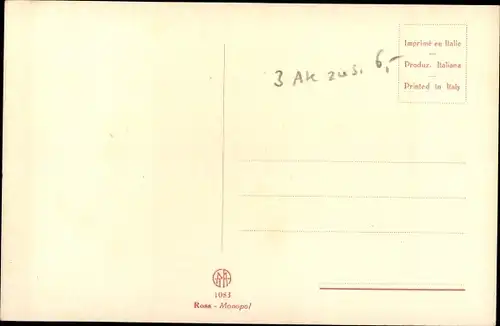 Künstler Ak Liebespaar, Umarmung, Kuss