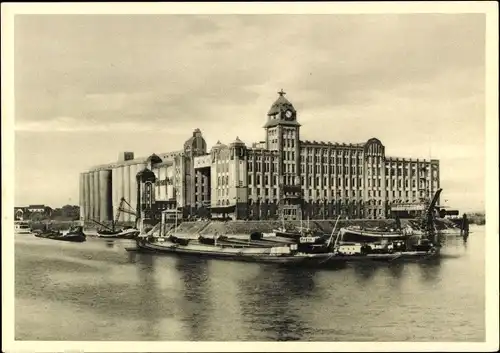 Ak Düsseldorf am Rhein, Georg Plange, Weizenmühle