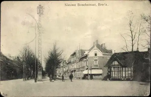 Ak Breda Nordbrabant Niederlande, Nieuwe Boschstraat