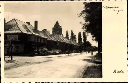 Ak Breda Nordbrabant Niederlande, Wilhelmina Singel