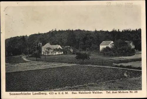 Ak Mohorn Wilsdruff Sachsen, Sommerfrische Landberg