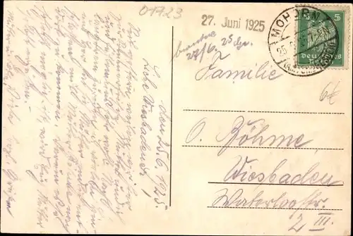 Ak Mohorn Wilsdruff Sachsen, Sommerfrische Landberg