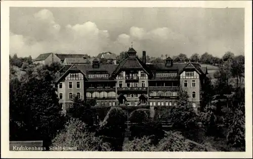 Ak Saalhausen Freital in Sachsen, Krankenhaus
